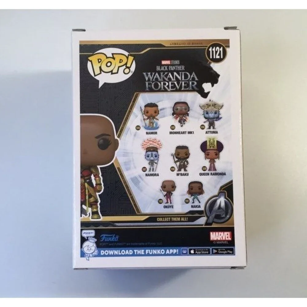 Black Panther Wakanda Forever Ayo #1121 Funko Pop! Marvel Collector Corps Exc